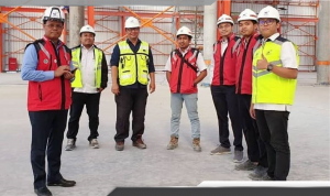 Kunjungan Komaris Utama PT WKI